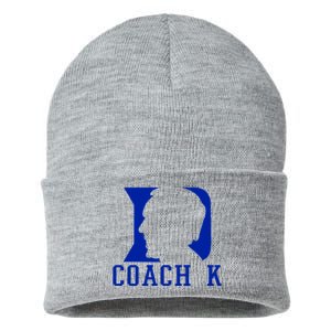 Coach K 1k Wins Basketball Sustainable Knit Beanie