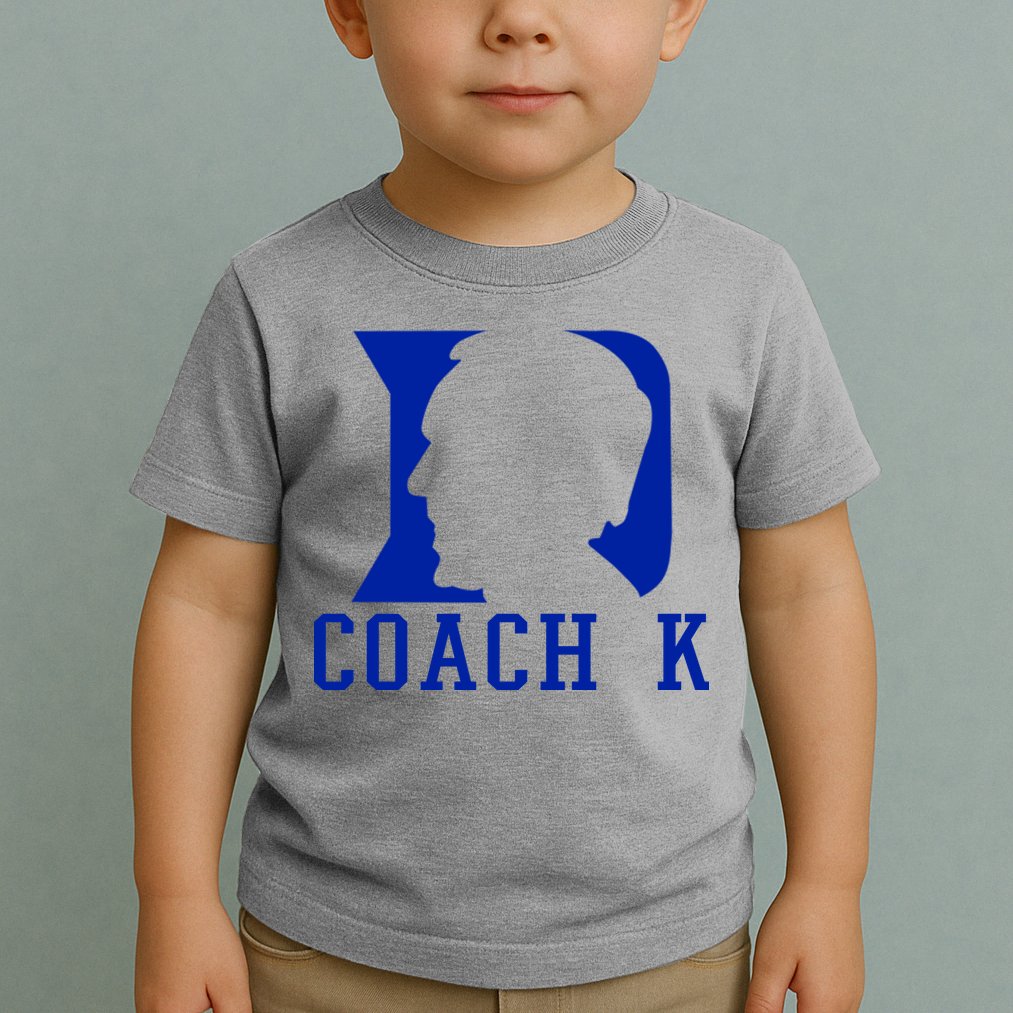 Coach K 1k Wins Basketball Toddler T-Shirt