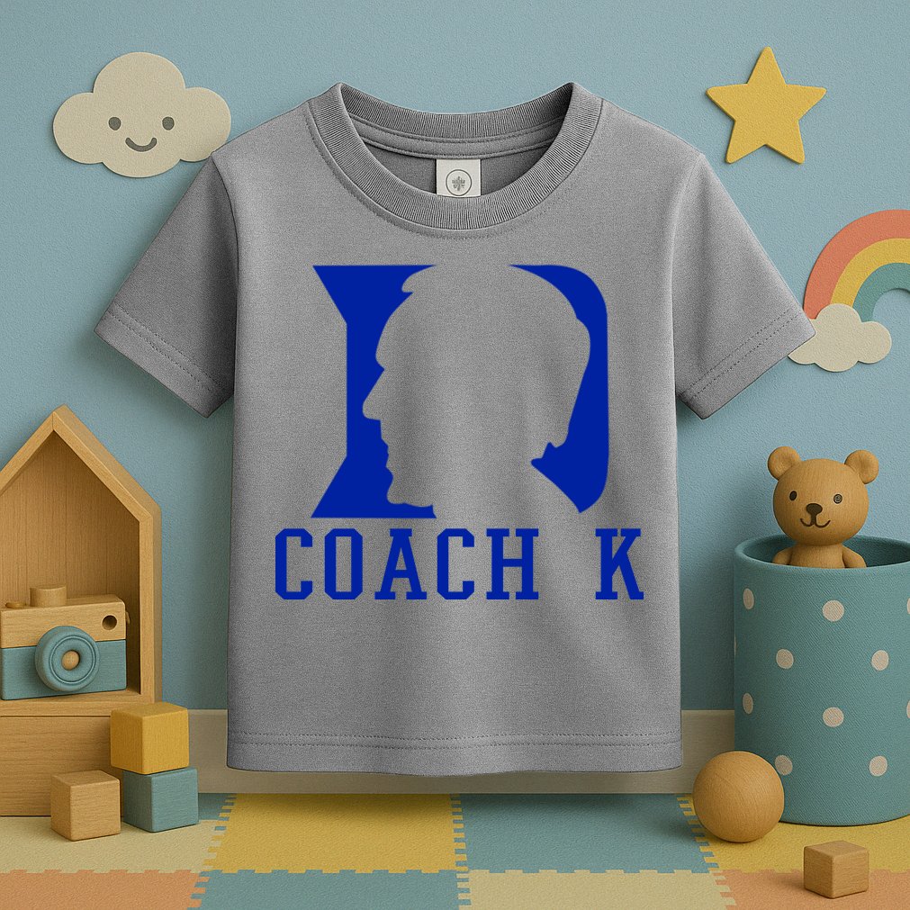 Coach K 1k Wins Basketball Toddler T-Shirt