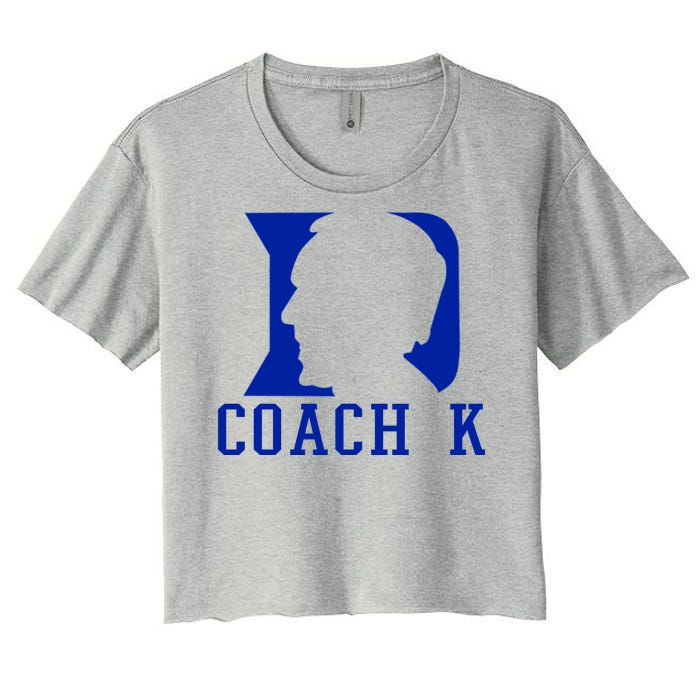 Coach K 1k Wins Basketball Women's Crop Top Tee