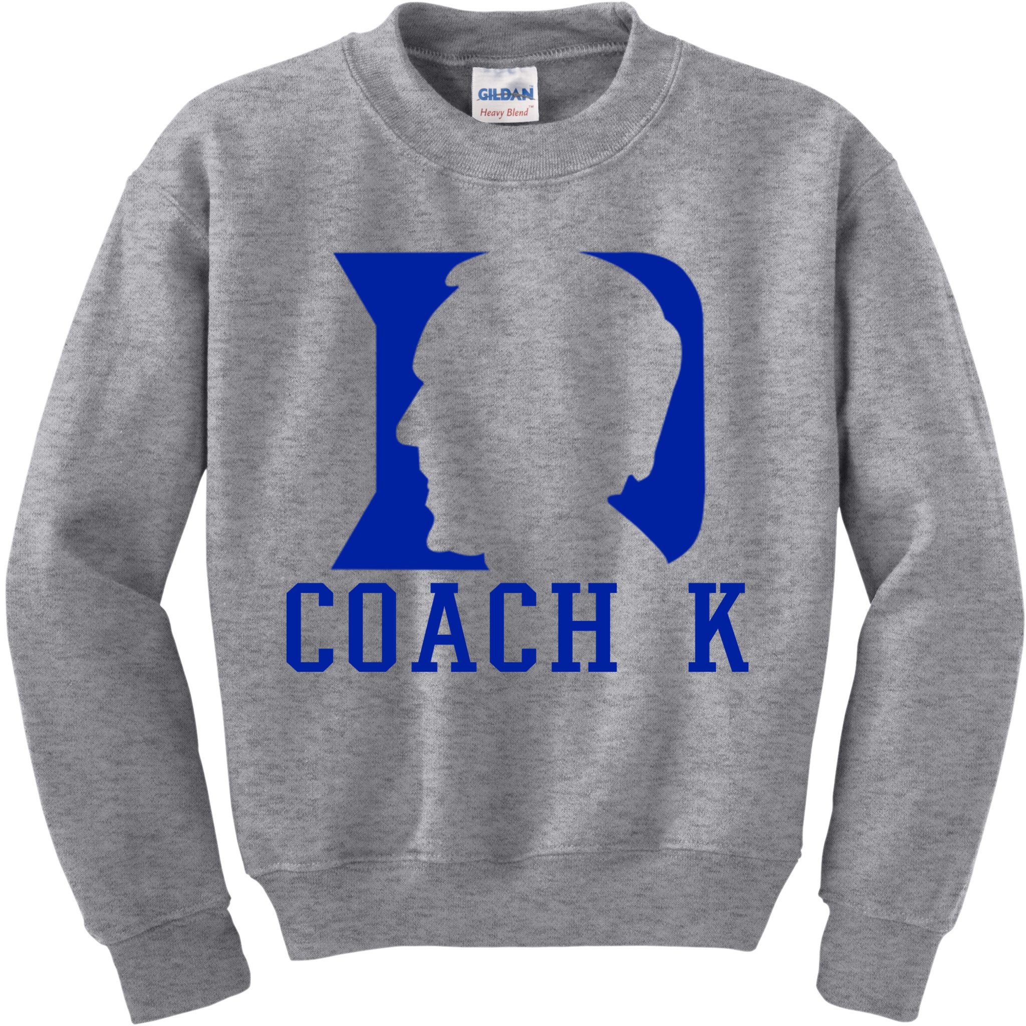 Coach K 1k Wins Basketball Kids Sweatshirt