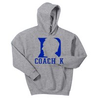 Coach K 1k Wins Basketball Kids Hoodie