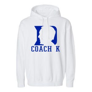 Coach K 1k Wins Basketball Garment-Dyed Fleece Hoodie