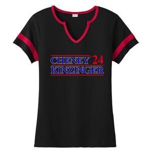 Cheney Kinzinger 2024 Election Ladies Halftime Notch Neck Tee