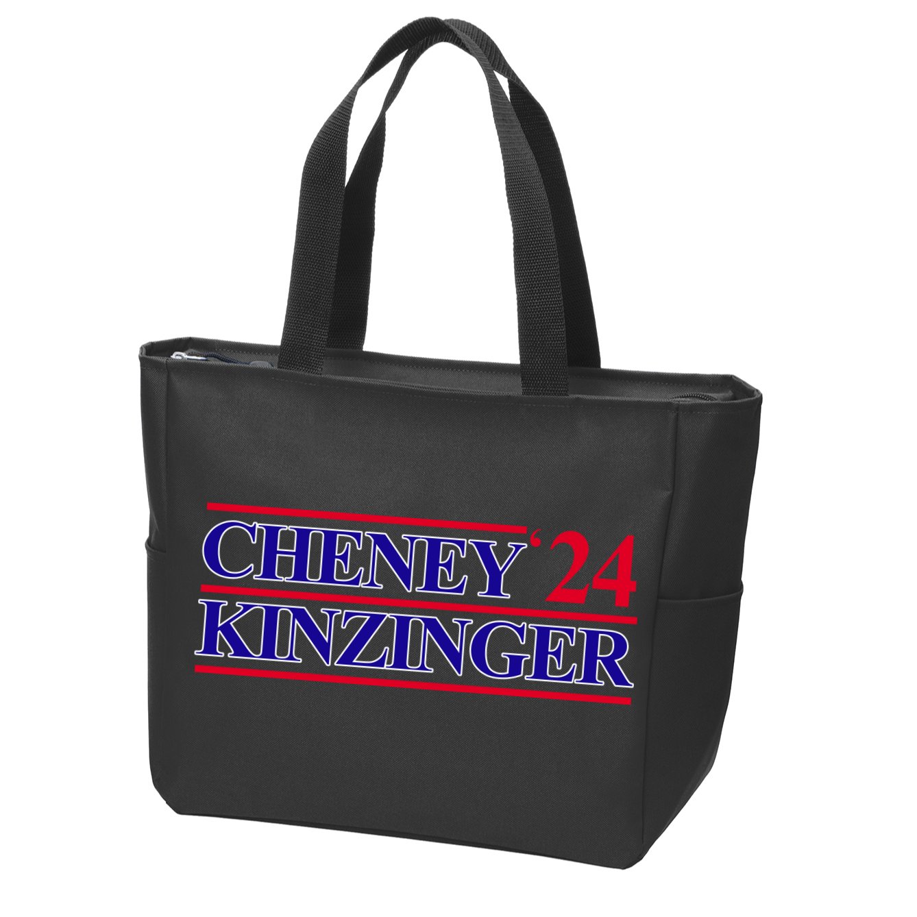 Cheney Kinzinger 2024 Election Zip Tote Bag