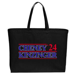 Cheney Kinzinger 2024 Election Cotton Canvas Jumbo Tote