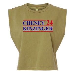 Cheney Kinzinger 2024 Election Garment-Dyed Women's Muscle Tee