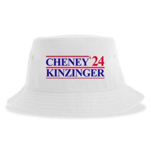 Cheney Kinzinger 2024 Election Sustainable Bucket Hat