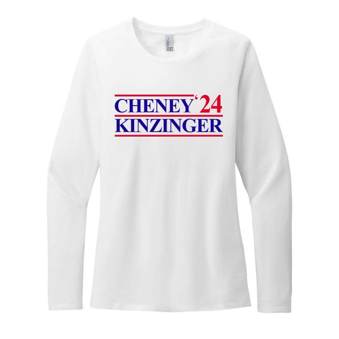 Cheney Kinzinger 2024 Election Womens CVC Long Sleeve Shirt