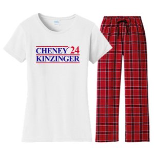 Cheney Kinzinger 2024 Election Women's Flannel Pajama Set