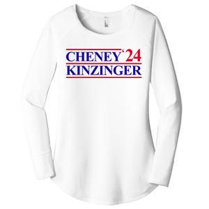 Cheney Kinzinger 2024 Election Women's Perfect Tri Tunic Long Sleeve Shirt