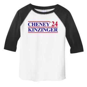 Cheney Kinzinger 2024 Election Toddler Fine Jersey T-Shirt