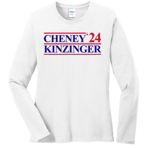 Cheney Kinzinger 2024 Election Ladies Long Sleeve Shirt