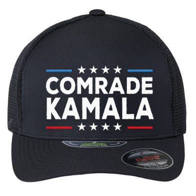 Comrade Kamala Anti Kamala Harris Flexfit Unipanel Trucker Cap