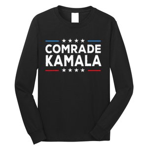 Comrade Kamala Anti Kamala Harris Long Sleeve Shirt