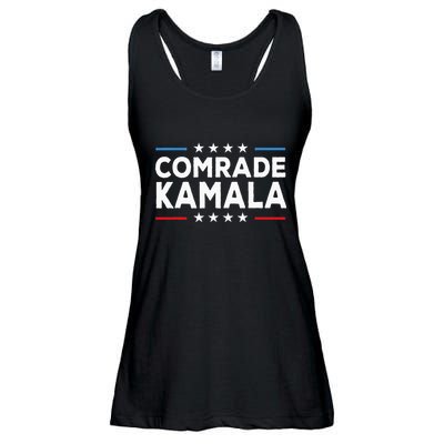 Comrade Kamala Anti Kamala Harris Ladies Essential Flowy Tank