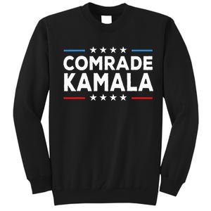 Comrade Kamala Anti Kamala Harris Tall Sweatshirt