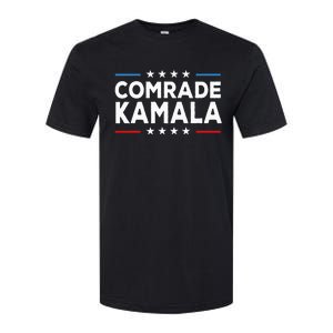 Comrade Kamala Anti Kamala Harris Softstyle CVC T-Shirt