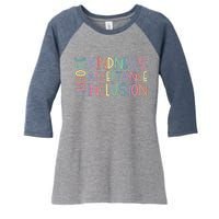 Choose Kindness Acceptance Inclusion Be Kind Unity Day Women's Tri-Blend 3/4-Sleeve Raglan Shirt