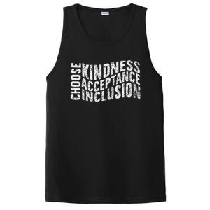 Choose Kindness Acceptation Inclusion Funny Unity Day Orange PosiCharge Competitor Tank