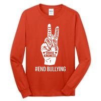 Choose Kindness Acceptation Inclusion Unity Day Orange Tall Long Sleeve T-Shirt