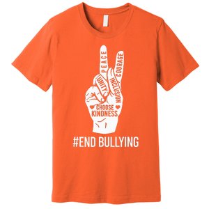 Choose Kindness Acceptation Inclusion Unity Day Orange Premium T-Shirt