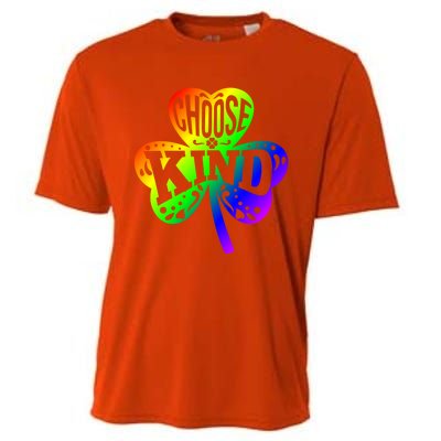 Choose Kind Autism Bullying Prevention St Paddys Day Cute Gift Cooling Performance Crew T-Shirt