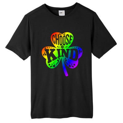 Choose Kind Autism Bullying Prevention St Paddys Day Cute Gift Tall Fusion ChromaSoft Performance T-Shirt