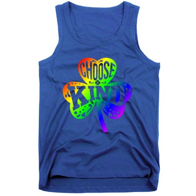 Choose Kind Autism Bullying Prevention St Paddys Day Cute Gift Tank Top