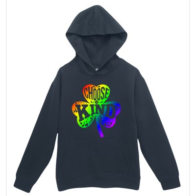 Choose Kind Autism Bullying Prevention St Paddys Day Cute Gift Urban Pullover Hoodie