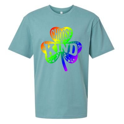 Choose Kind Autism Bullying Prevention St Paddys Day Cute Gift Sueded Cloud Jersey T-Shirt