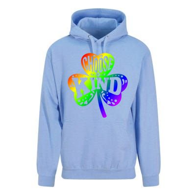 Choose Kind Autism Bullying Prevention St Paddys Day Cute Gift Unisex Surf Hoodie