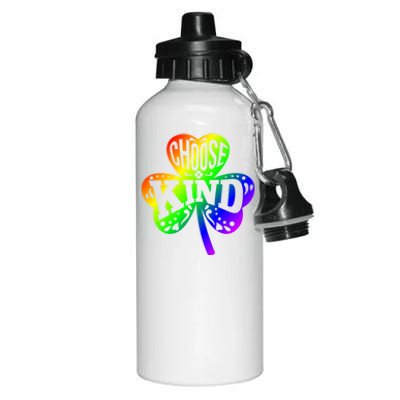 Choose Kind Autism Bullying Prevention St Paddys Day Cute Gift Aluminum Water Bottle 