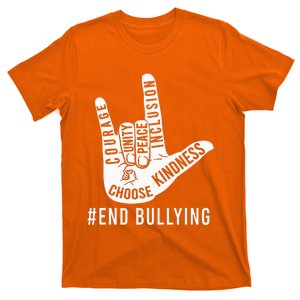 Choose Kindness Acceptation Inclusion Unity Day Orange T-Shirt