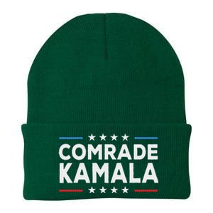 Comrade Kamala Anti Kamala Harris Knit Cap Winter Beanie