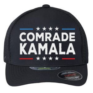 Comrade Kamala Anti Kamala Harris Flexfit Unipanel Trucker Cap