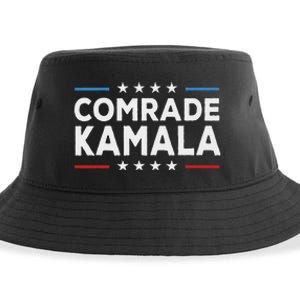 Comrade Kamala Anti Kamala Harris Sustainable Bucket Hat