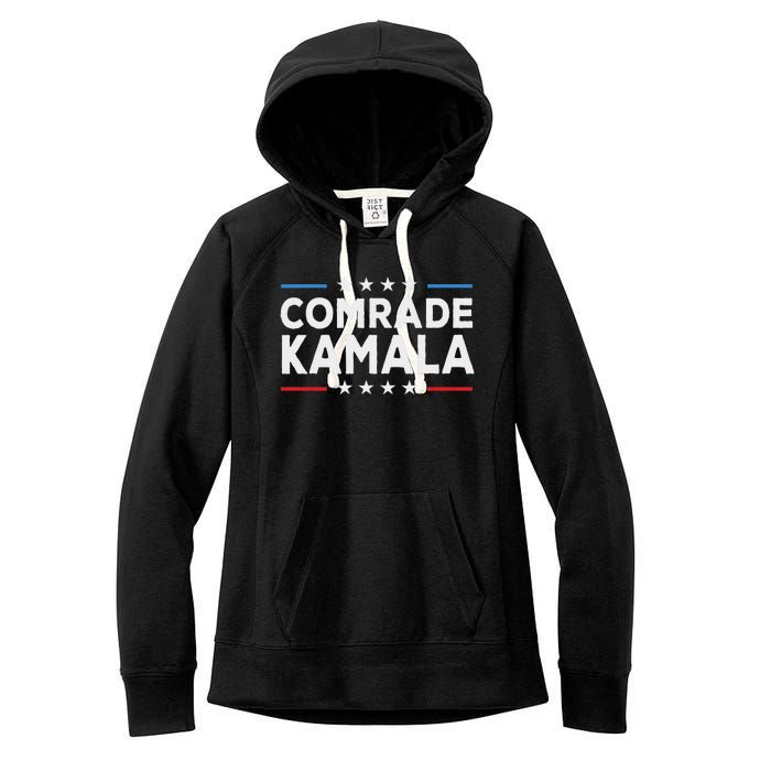 Comrade Kamala Anti Kamala Harris Women's Fleece Hoodie