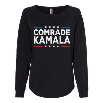 Comrade Kamala Anti Kamala Harris Womens California Wash Sweatshirt