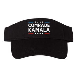 Comrade Kamala Anti Kamala Harris Valucap Bio-Washed Visor