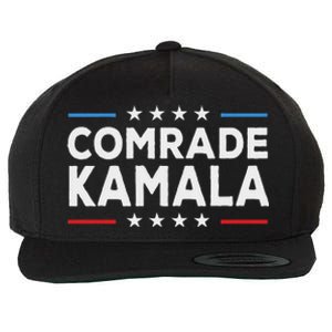 Comrade Kamala Anti Kamala Harris Wool Snapback Cap