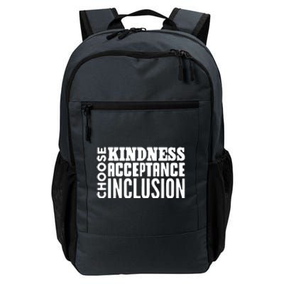 Choose Kindness, Acceptance And Inclusion Daily Commute Backpack