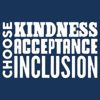 Choose Kindness, Acceptance And Inclusion Flat Bill Trucker Hat
