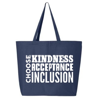 Choose Kindness, Acceptance And Inclusion 25L Jumbo Tote