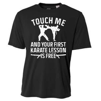 Cool Karate Art For Women Karate Black Belt Martial Arts Cooling Performance Crew T-Shirt