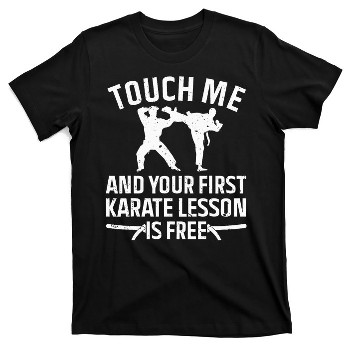 Cool Karate Art For Women Karate Black Belt Martial Arts T-Shirt