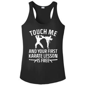 Cool Karate Art For Women Karate Black Belt Martial Arts Ladies PosiCharge Competitor Racerback Tank