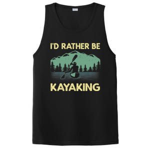 Cool Kayaking Art For Kayak Paddle Boating Kayaker PosiCharge Competitor Tank