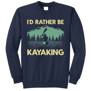 Cool Kayaking Art For Kayak Paddle Boating Kayaker Sweatshirt