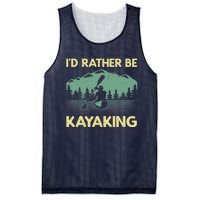 Cool Kayaking Art For Kayak Paddle Boating Kayaker Mesh Reversible Basketball Jersey Tank